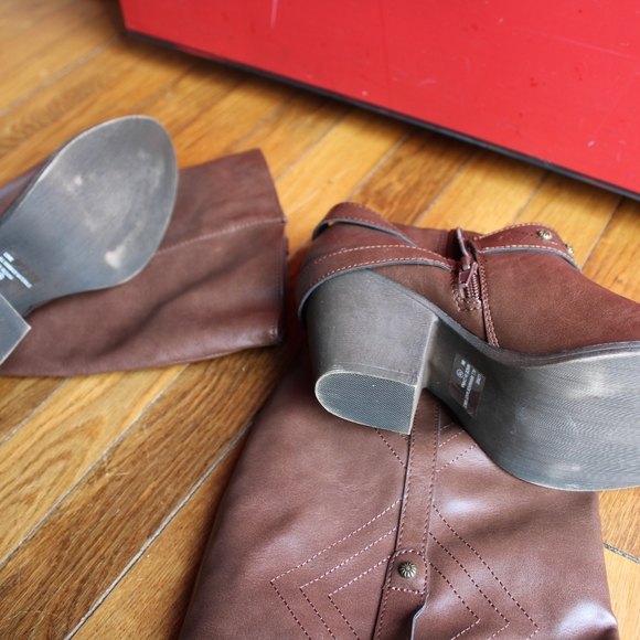 Women heeled riding boot - Picture 5 of 5